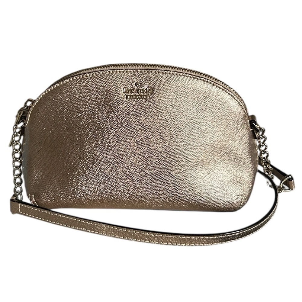 Kate Spade New York Cameron Street Hilli Crossbody Metallic Rose Gold